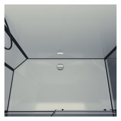 Breuer Komplettdusche als Schiebetür mit Seitenwand 800x1200mm Anschlag links Kla... BREUER-9448031001022 4062963334178 (Abb. 1)